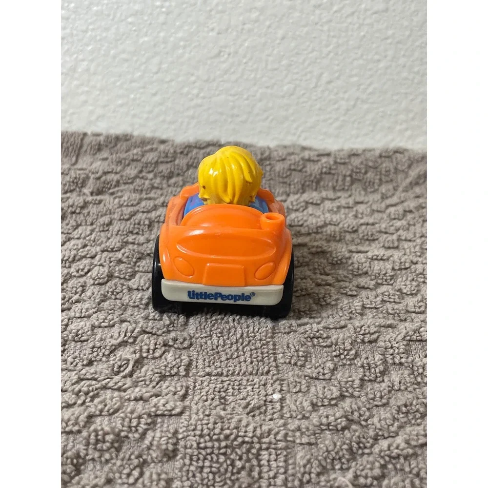 Fisher-Price Little People Orange Good Convertible Driver 2015 Toy Car Unisex OS